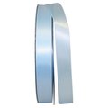 Reliant Ribbon 0.875 in. 100 Yards Double Face Satin Ribbon, Light Blue 4950-052-05C